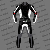 Racers Arena MotoGuard Elite Leather Race Suit Back